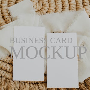 Boho Visitenkarte Mockup, Vertikale Visitenkarte Mockup, 2x3,5" Visitenkarte Mockup, Visitenkarte Mockup, Karte Mockup, Schreibwaren Mockup