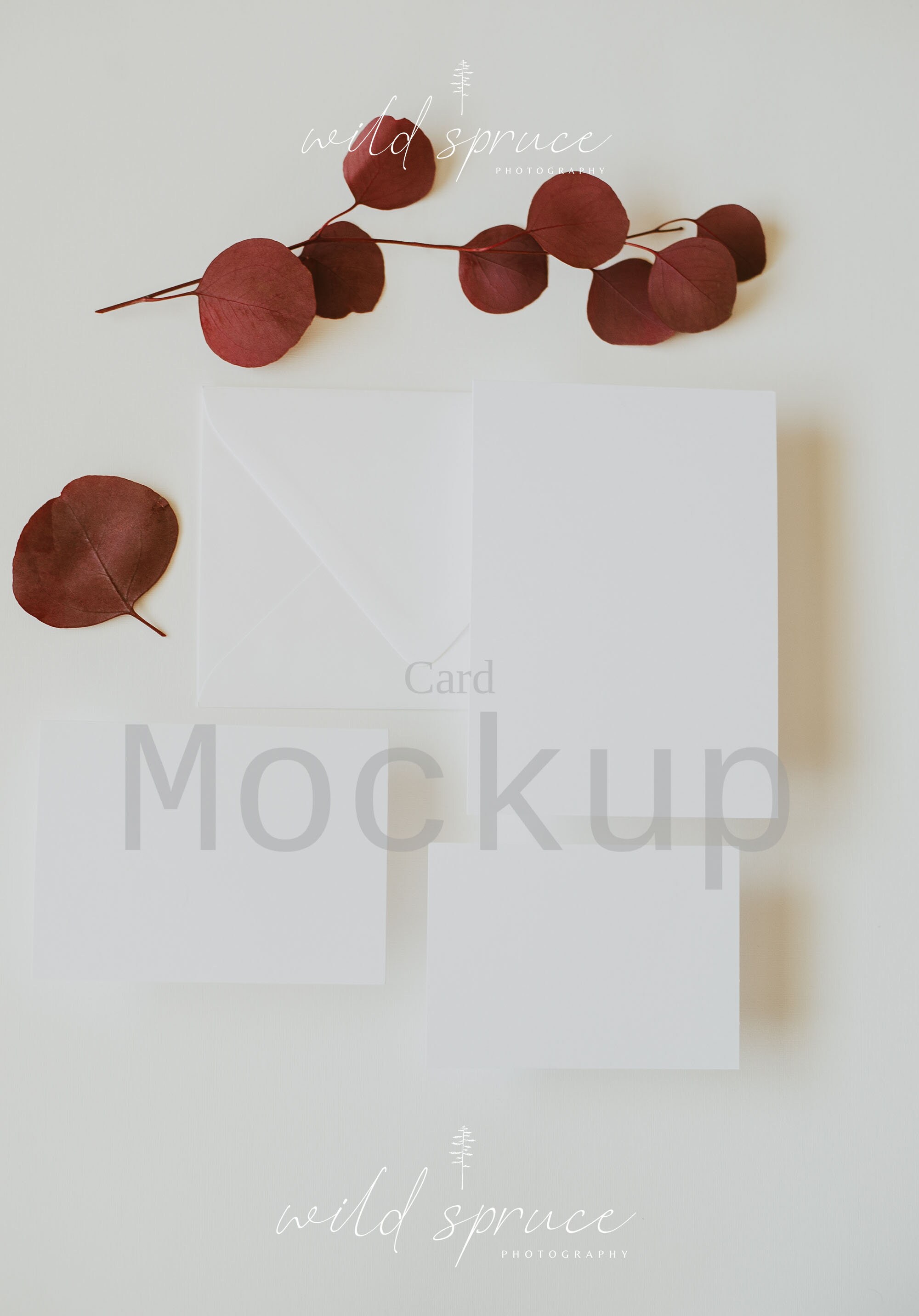 Download Wedding Invitation Mockup Invitation Mockup Holiday Etsy