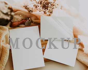 Maqueta elegante de invitación de boda, tarjeta de papelería (JPG y PSD)
