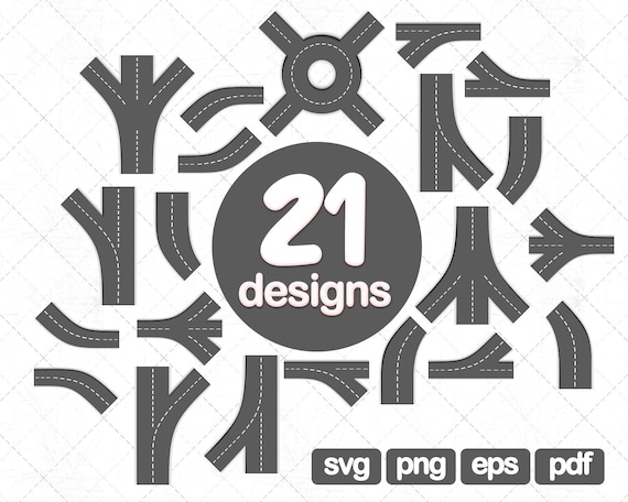 Download 21 Road Clipart Svg Collections Etsy