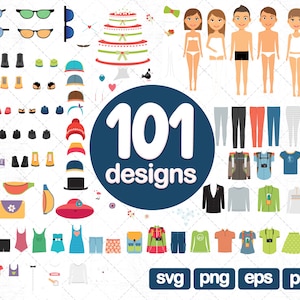 101 Super Clthing Bundle, fashion clipart, baby boy clipart, baby girl clipart, clothing clipart, Clothes, laundry clipart, dress clipart