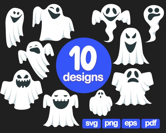 Download 10 Ghost Png Ghost Svg Ghost Clipart Halloween Png Ghost Etsy