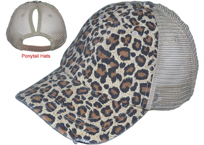 Monogrammed Leopard Hat Womens Hat Trucker Hat Custom Hat Leopard Hat