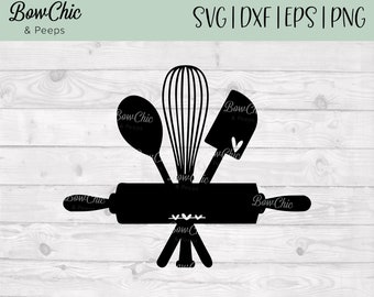 Download Kitchen Utensils Svg Etsy