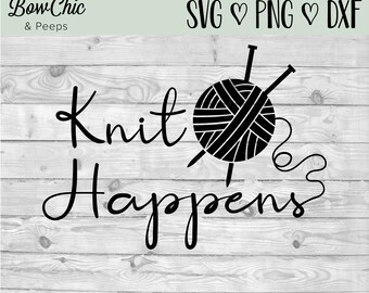 Download Knitting Svg Etsy
