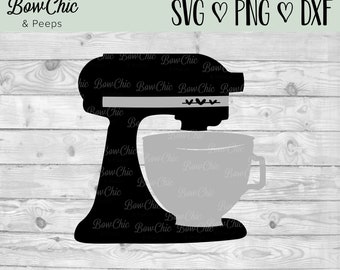 Download Stand Mixer Svg Etsy