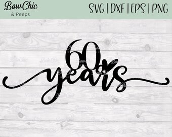 Free Free 130 60Th Wedding Anniversary Svg SVG PNG EPS DXF File