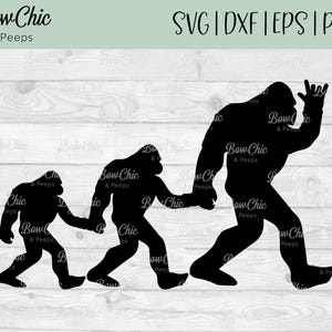 Big Foot Dad SVG | Papa von zwei svg | Papa Big Fuß svg | Big Foot Liebe SVG | Baby Big Foot svg | Schnittdatei | Bigfuß | Großer Fuß |