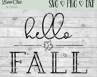 Hello Fall svg | Fall svg | Fall svg Desings | Fall Cut Files | Fall Saying | Fall Clip Art svg |