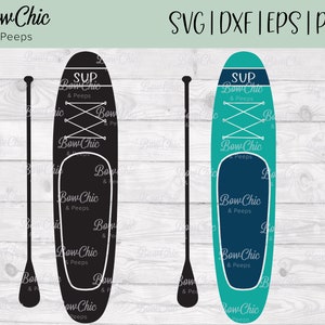 Stand Up Paddleboard SVG | SUP svg | Stand Up Paddleboard Clip Art | Paddleboard svg | Lake Life | Paddleboard svg