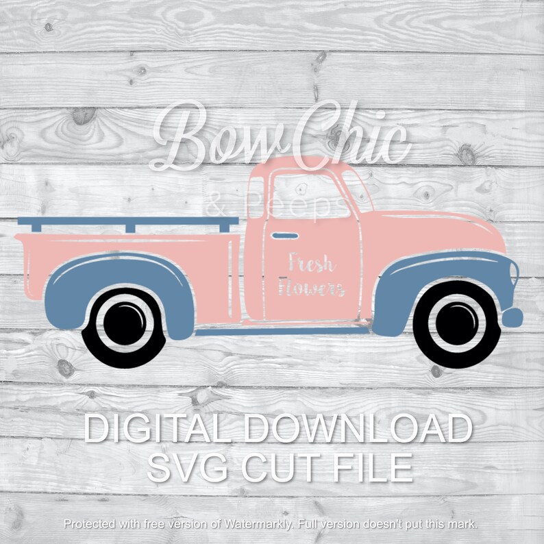 Download Retro Truck svg Vintage Truck files for cricut Fresh ...