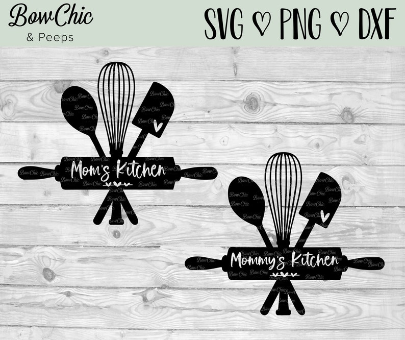 Cricut Mommy/'s Kitchen svg Mom/'s Kitchen svg Kitchen Utensils svg Baking svg Baking Utensils svg Cooking svg Silhouette