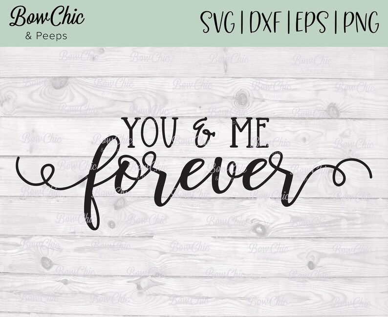 Jij en Ik Voor altijd svg Bruiloft svg Familie svg - Etsy Nederland