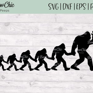 Bigfoot Papa SVG | Papa von fünf SVG | Papa großer Fuß SVG | Bigfoot Liebe SVG | Baby Großer Fuß SVG | Datei ausschneiden | Bigfoot | Großer Fuß |