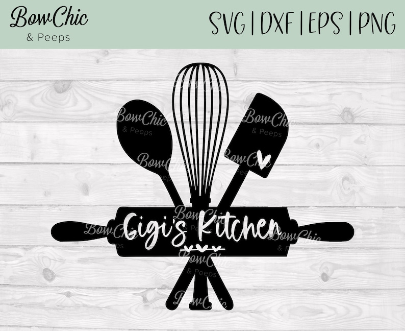 Free Free 210 Gigi&#039;s Kitchen Svg SVG PNG EPS DXF File