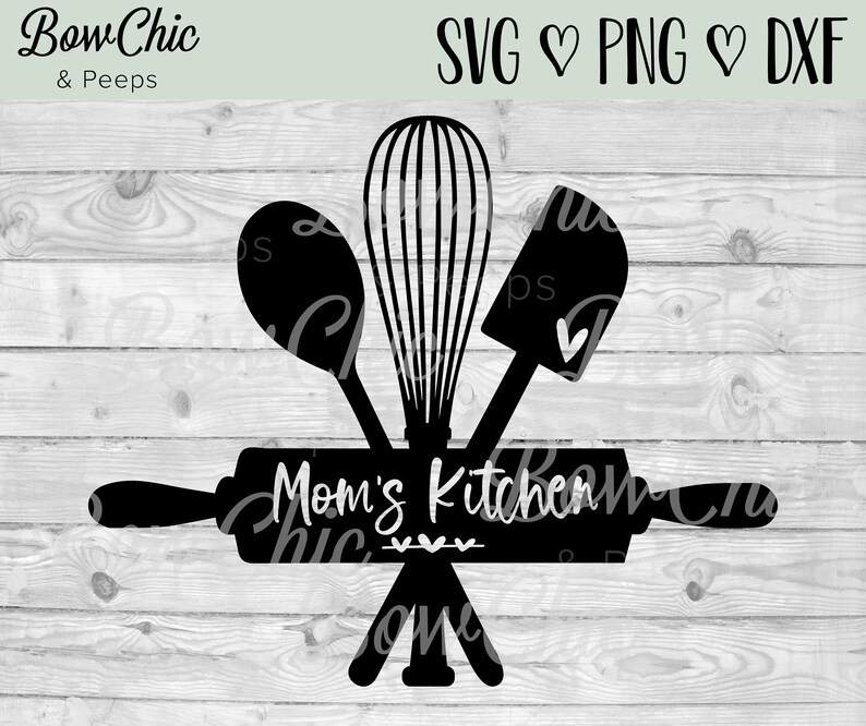 Cricut Mommy/'s Kitchen svg Mom/'s Kitchen svg Kitchen Utensils svg Baking svg Baking Utensils svg Cooking svg Silhouette