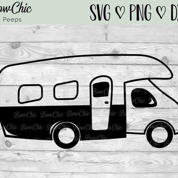 RV svg | Camper svg | Road Trip svg | Camper Cut File | RV Cut File | Mobile Home svg | Camper Clip Art | Camping svg