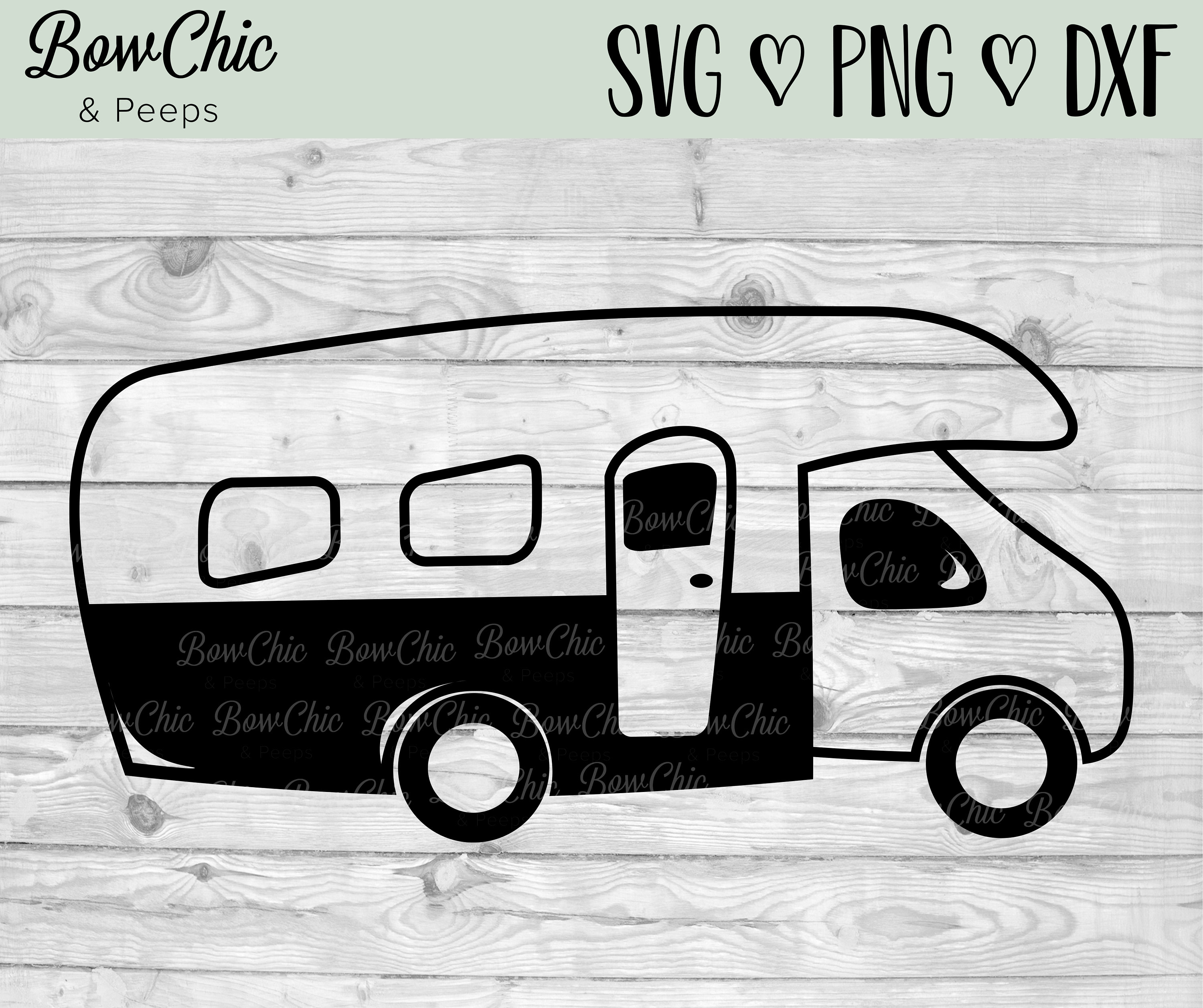 rv road trip clip art