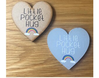 Wooden Pocket Hugs