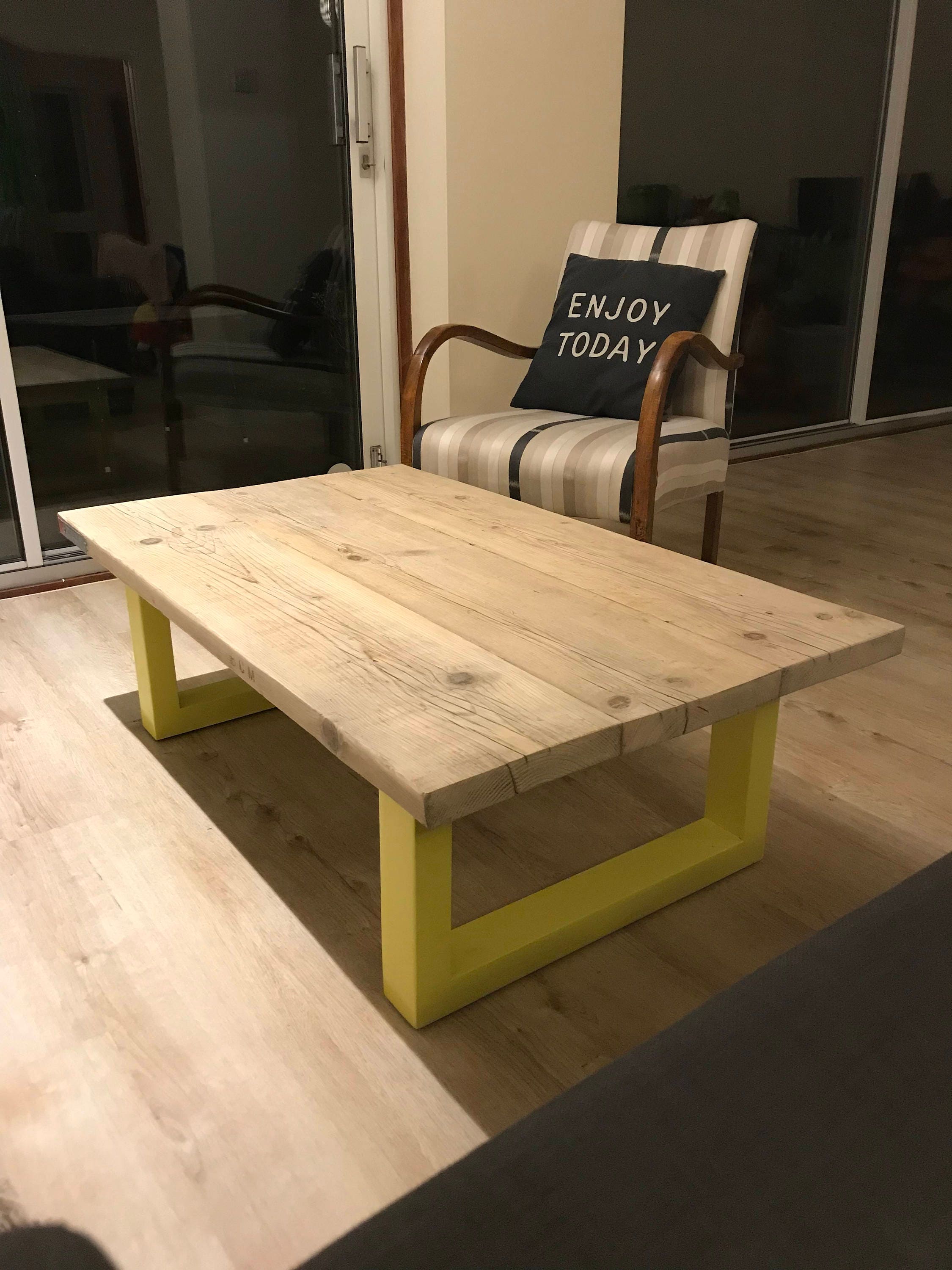 Reclaimed Bespoke Scaffold Board Coffee Table Etsy UK