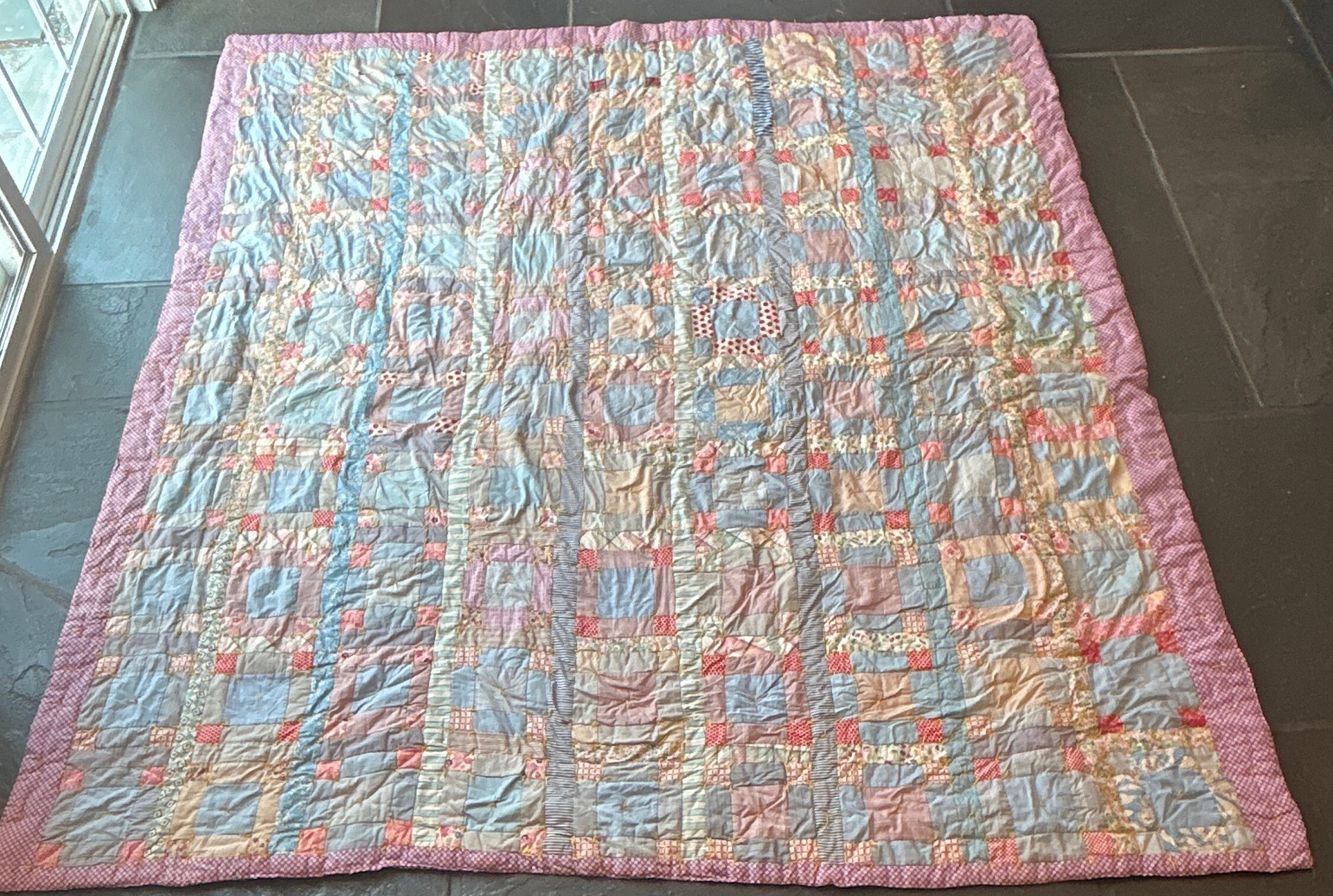 Early 20th Century Heavy Weight Quilt Etsy