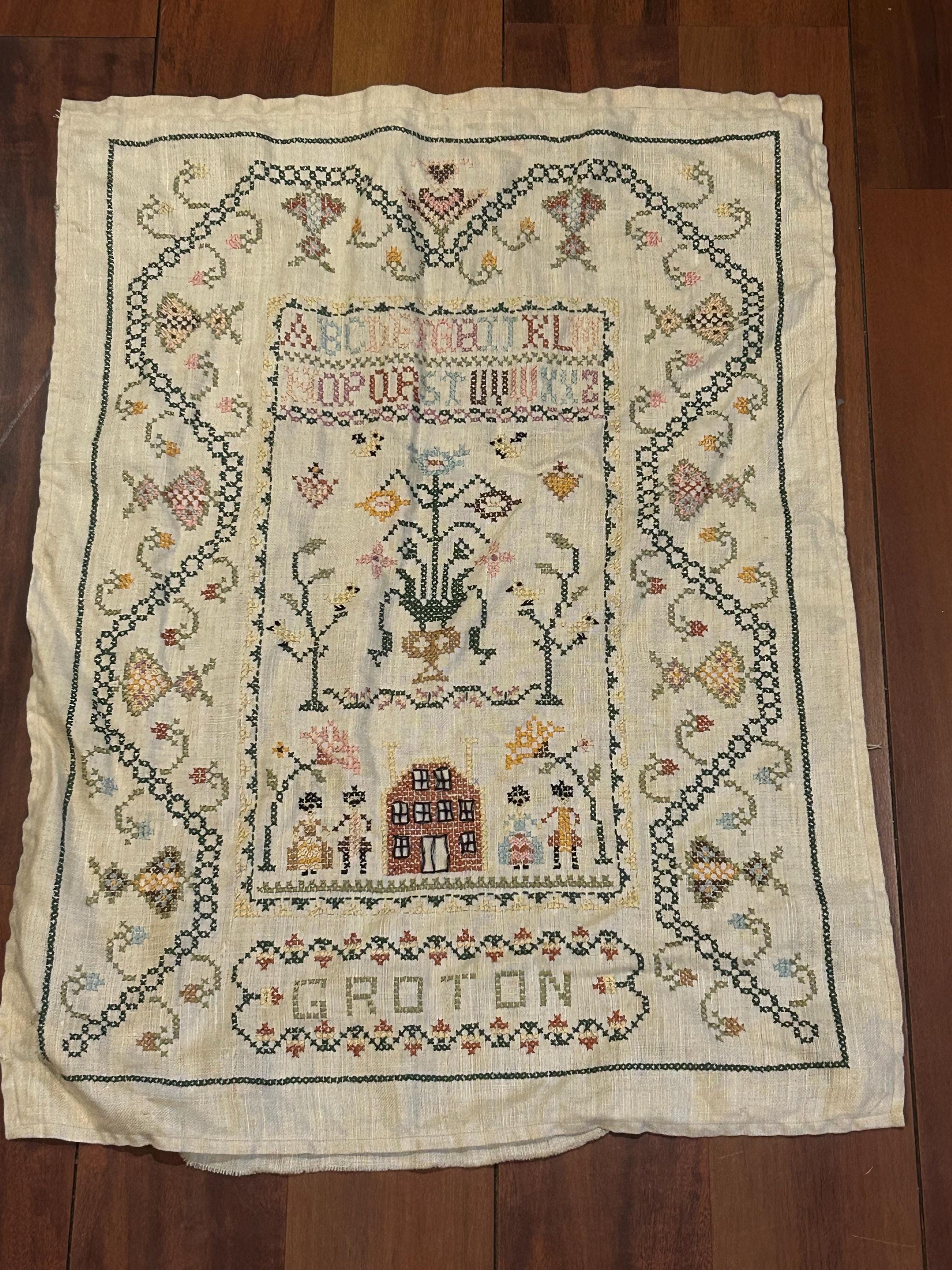 Williamsburg sampler - Etsy 日本