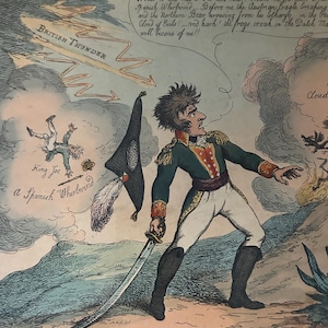 1808 Thomas Cheapside "Horrid Visions or Nappy Nappd at Last" framed print