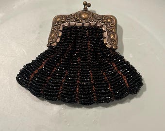 Antique beaded purse