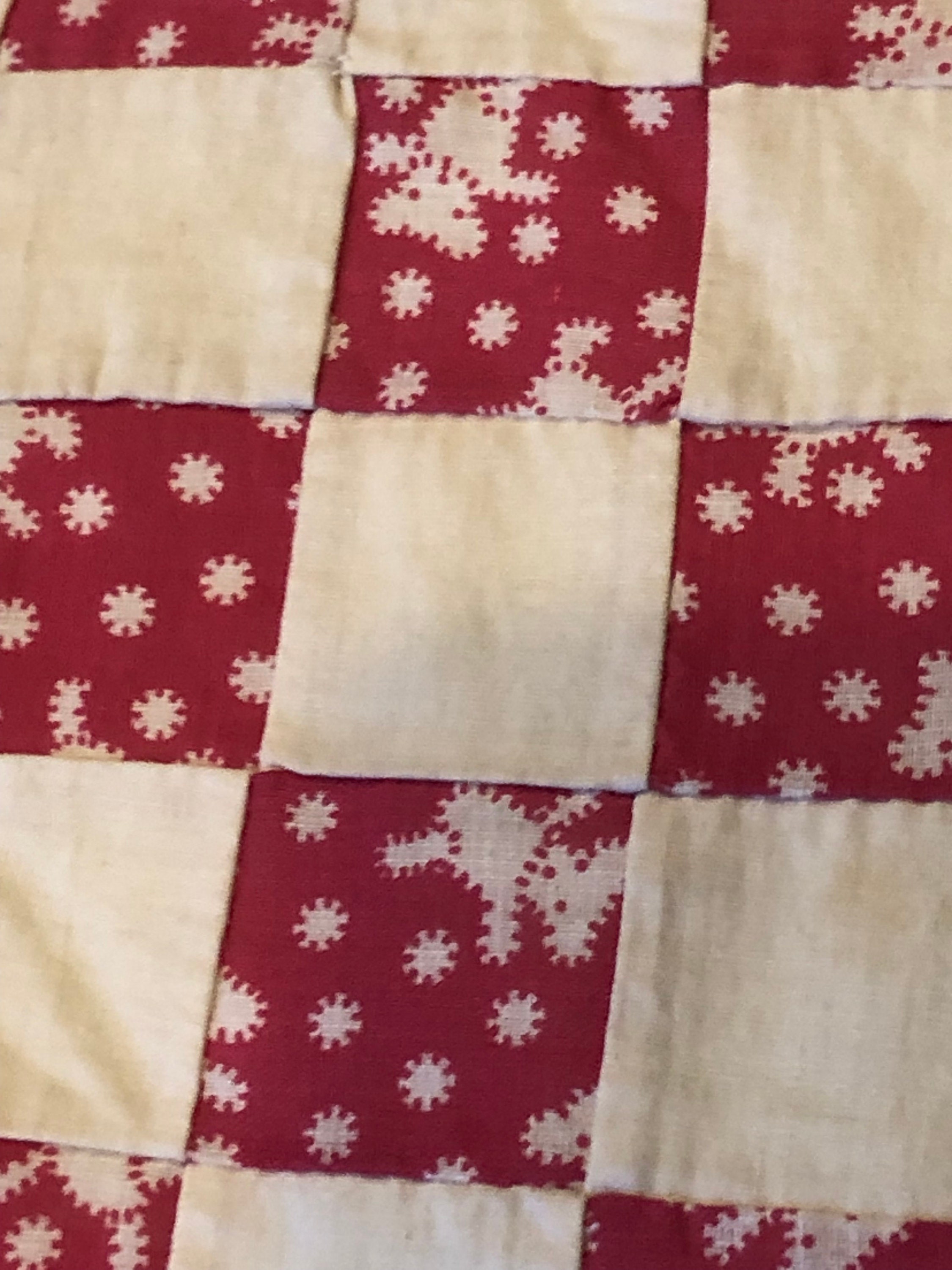 Vintage Doll Quilt Top and Batting Etsy