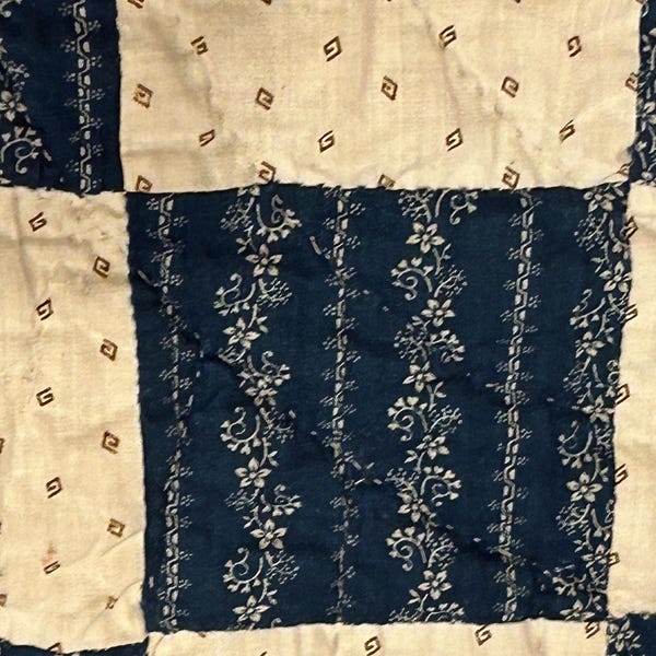 Gilded Age 9 Patch Quilt