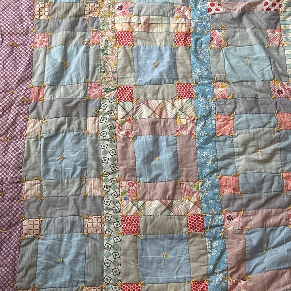 Early 20th century heavy weight quilt