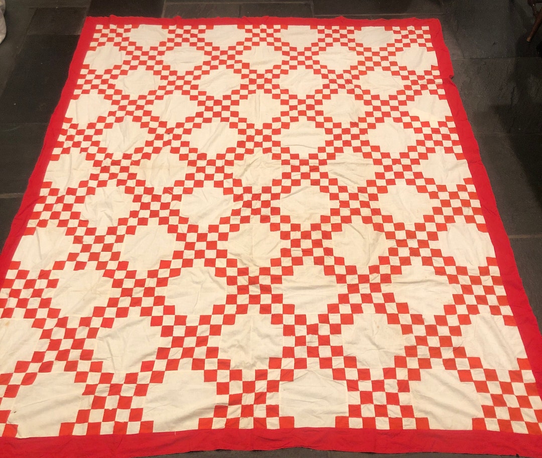 Mid 20th Century Quilt Top Etsy