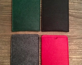 Felt cell phone bag - selection