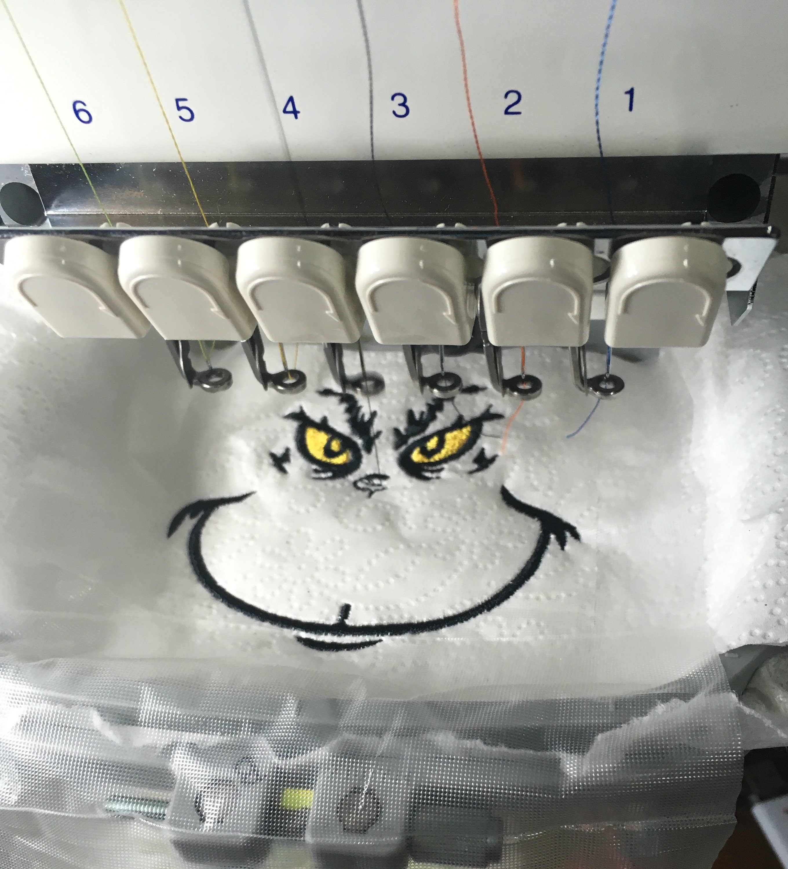 Grinch Funny Toilet Paper Embroidery Designs INSTANT DOWNLOAD Etsy