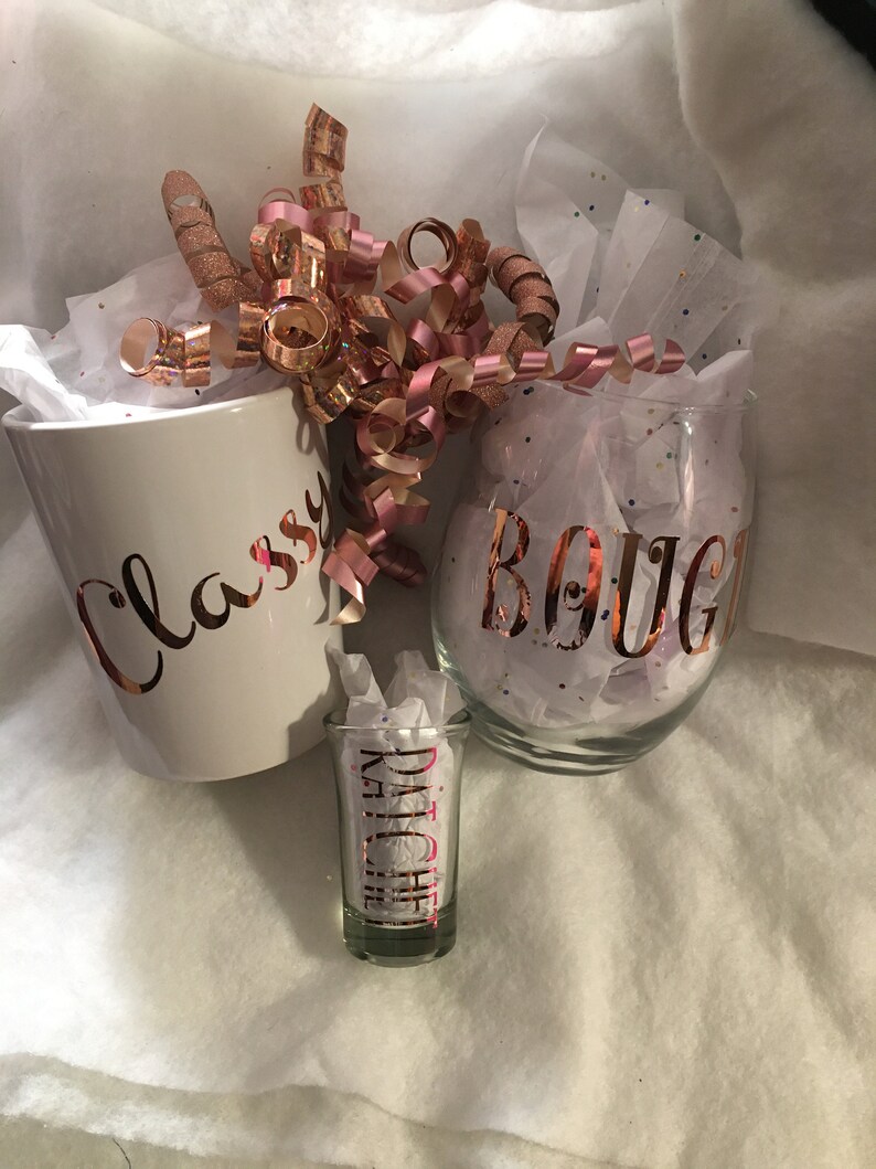 Classy ratchet bougie set in rose gold Etsy