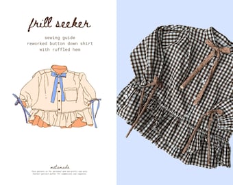 DIY Ruffle Top sewing guide