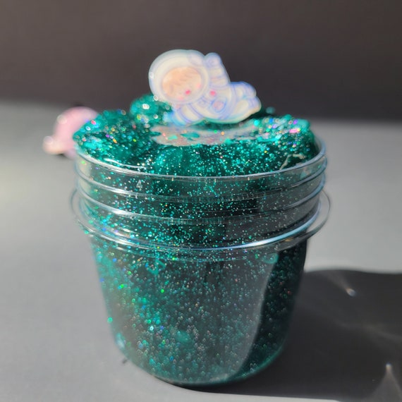 GRAFIX SCENTED SLIME KIT Make Your Own Slime W/ Sparkly Silver Glitter 