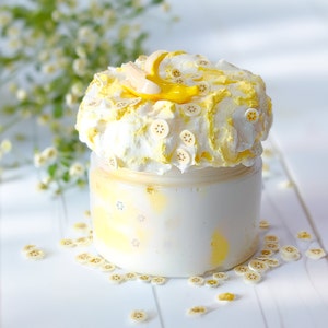 Banana Pudding Butter Cloud Cream Slime, Clay Slime, Cute Slime, Unique Gift, Therapy Dough, Custom Order Shop, Dear Slime