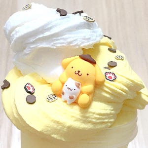 Custard Pudding Butter Cloud Cream Slime, Clay Slime, Cute Slime, Unique Gift, Therapy Dough, Custom Order Shop, Dear Slime