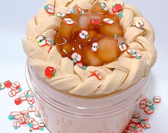 Apple Pie Clay Slime, DIY Butter Slime Kit, 10oz