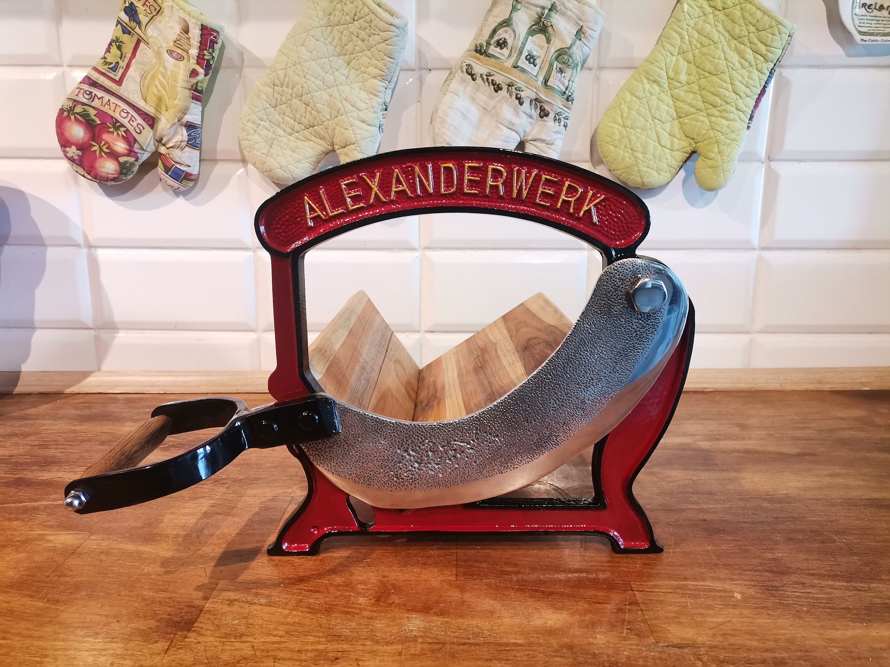 Alexanderwerk 320 Antique Bread Slicer After Restoration Restored