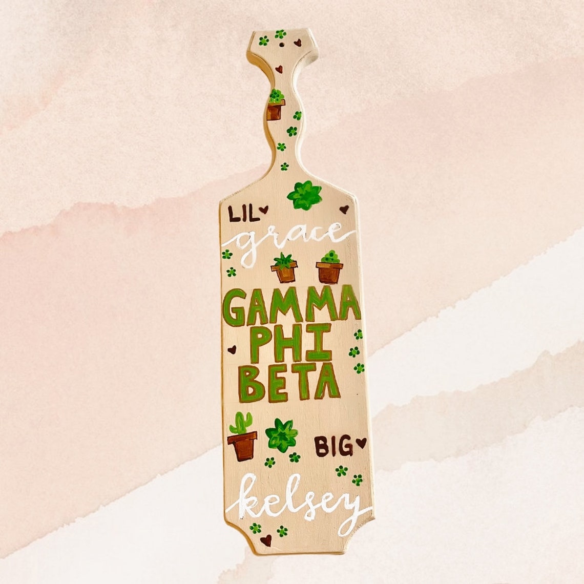 Standard Customizable Sorority/fraternity Paddle - Etsy