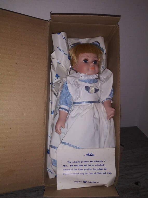 Royalton Collection Porcelain Doll alice Etsy