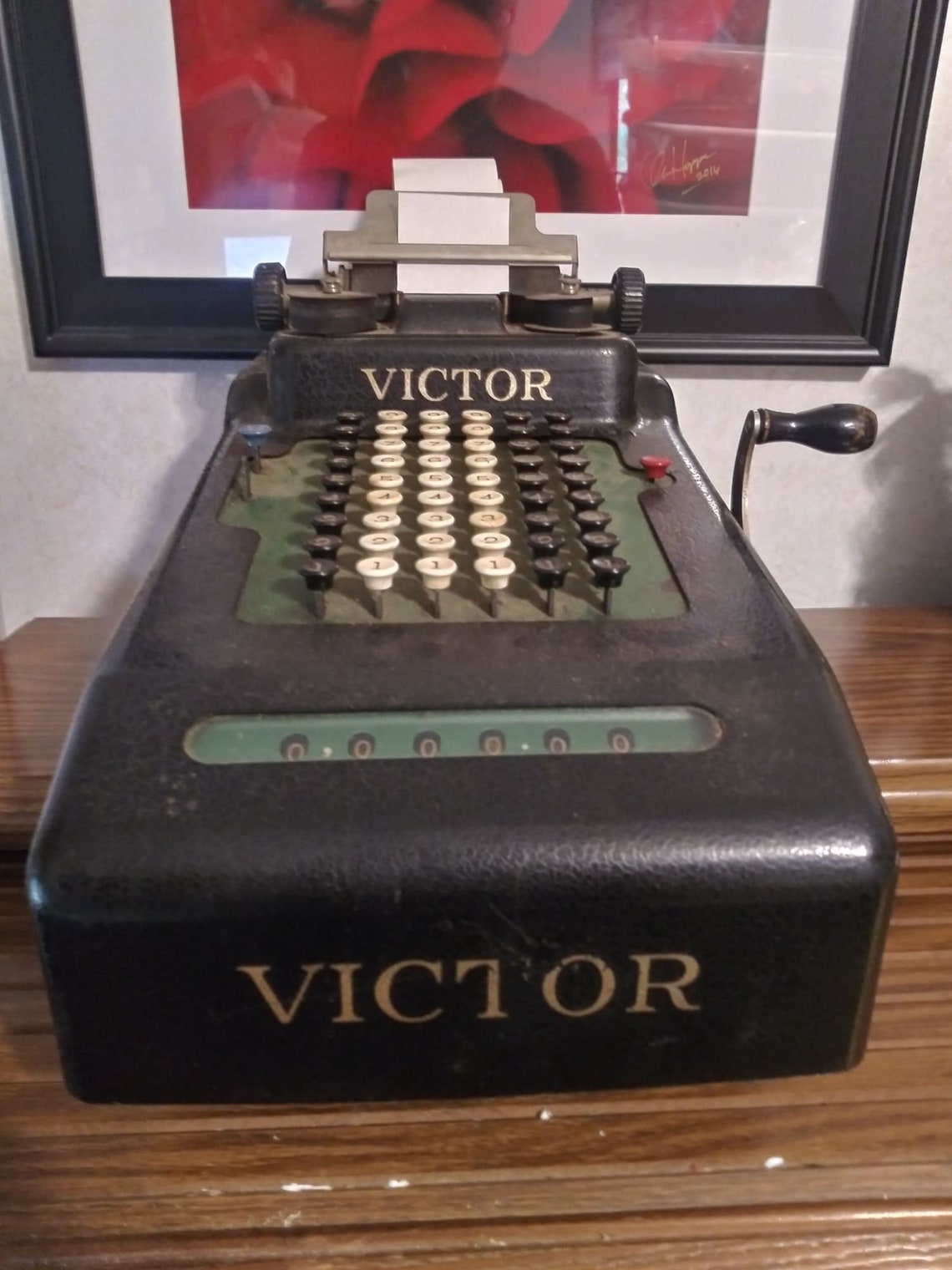 Antique Victor Adding Machine Cash Register 1920s Etsy