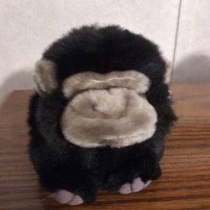 Details about   VINTAGE Swibco Puffkins Max the Gorilla Stuffed Plush Animal 4" Tall 1994 w Tags 