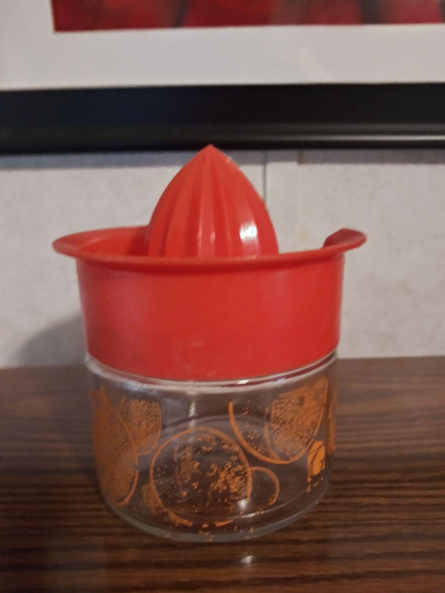 Vintage Gemco Juicer Hand Press Reamer Retro Glass Citrus Etsy