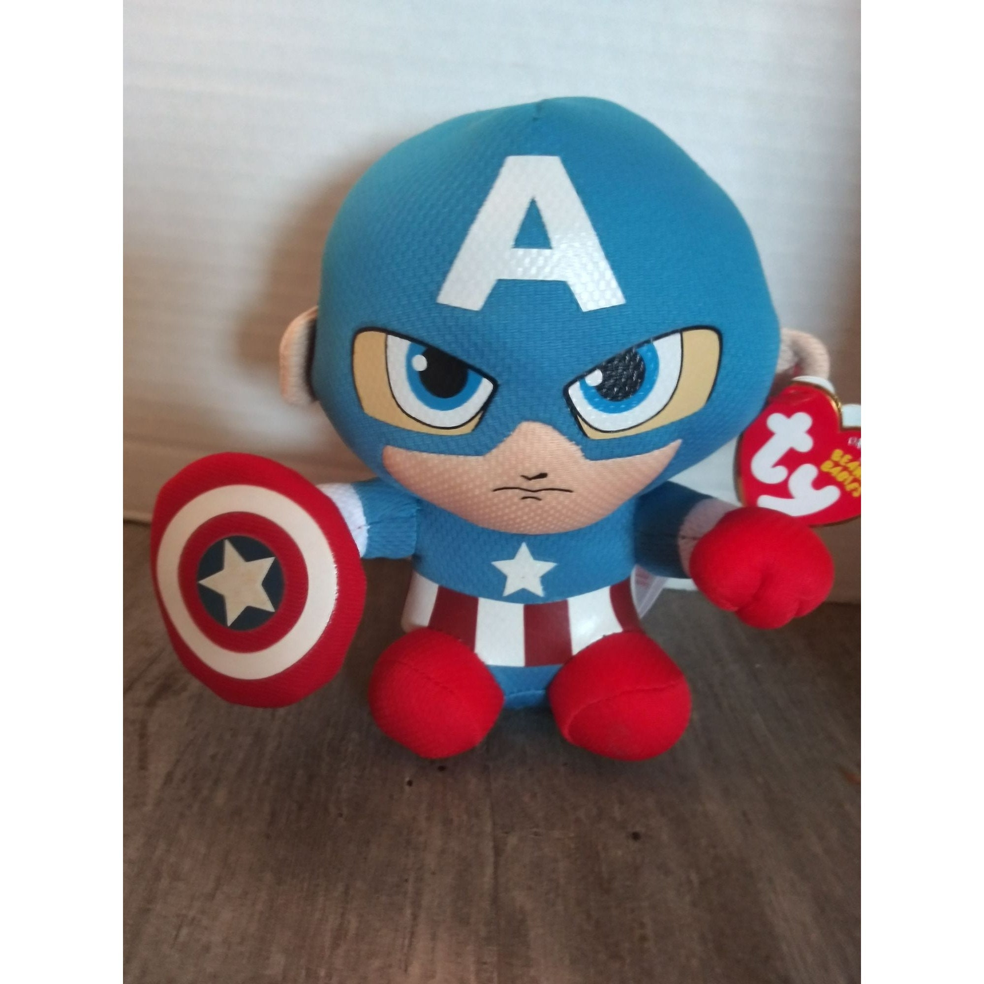 ty captain america plush