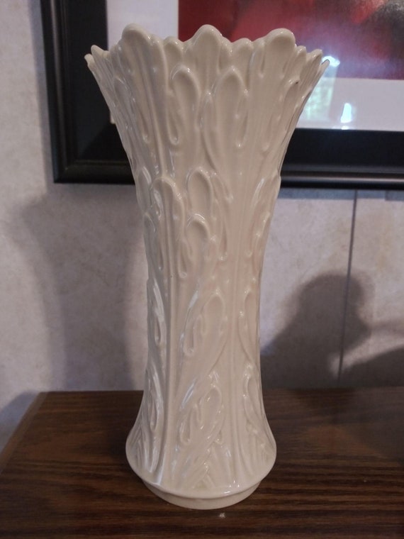 Vintage Lenox Vase Woodlands Collection 8.5 Etsy