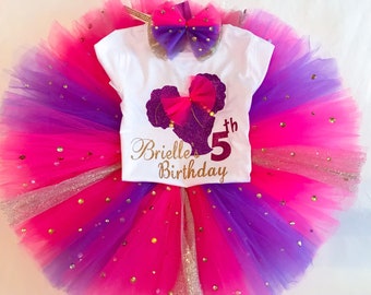 Baby girl first birthday outfit / princess tutu set / princess birthday outfit