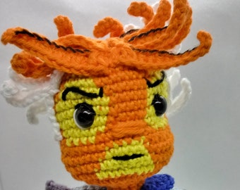 Thundercats Tigro PDF Pattern crochet amigurumi doll